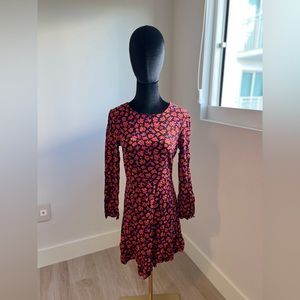 ZARA (Stradivarius) midi floral Dress 🌺 - size S - pre loved - good conditions